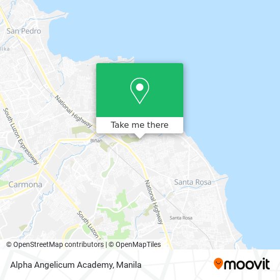 Alpha Angelicum Academy map