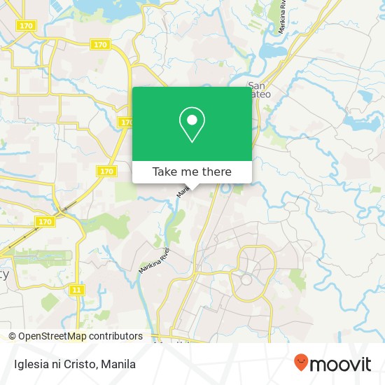 Iglesia ni Cristo map