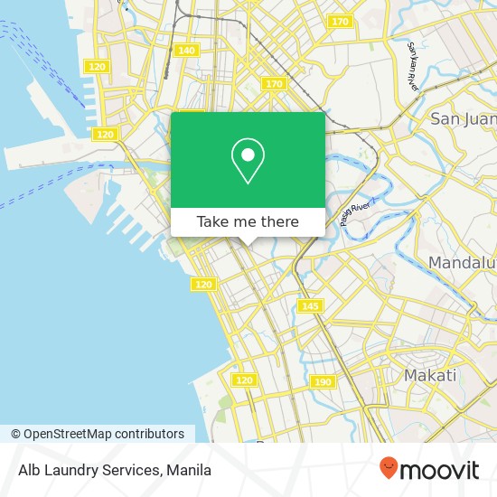 Alb Laundry Services map
