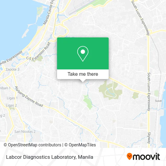 Labcor Diagnostics Laboratory map