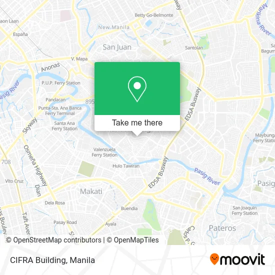 CIFRA Building map