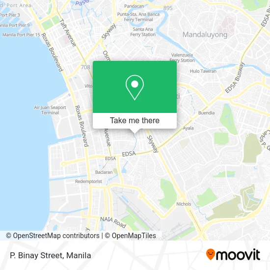 P. Binay Street map
