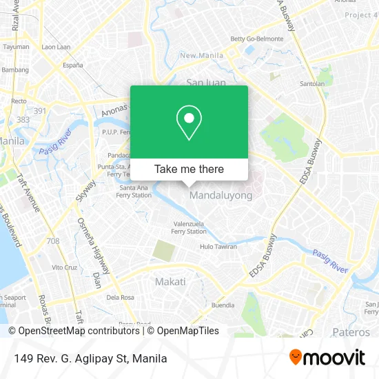 149 Rev. G. Aglipay St map
