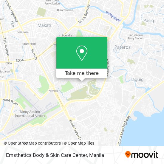 Emsthetics Body & Skin Care Center map