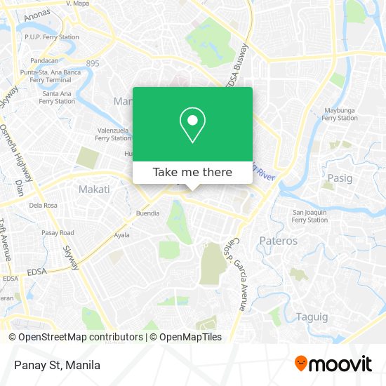 Panay St map