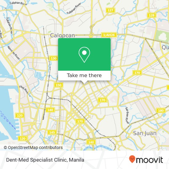 Dent-Med Specialist Clinic map