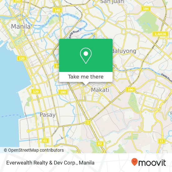 Everwealth Realty & Dev Corp. map