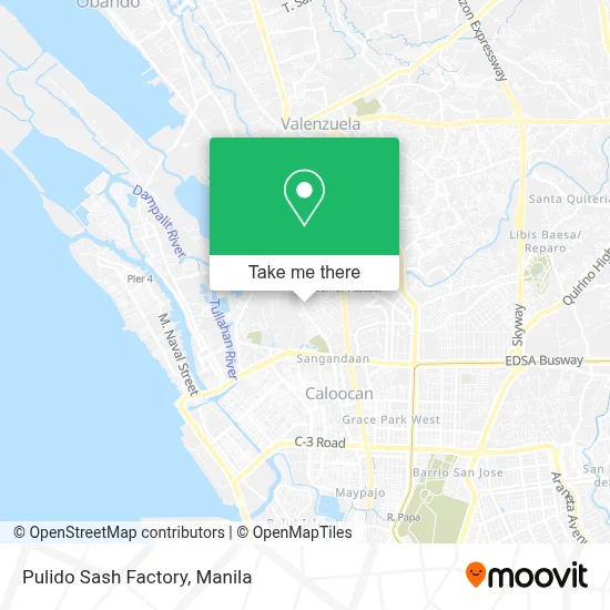 Pulido Sash Factory map