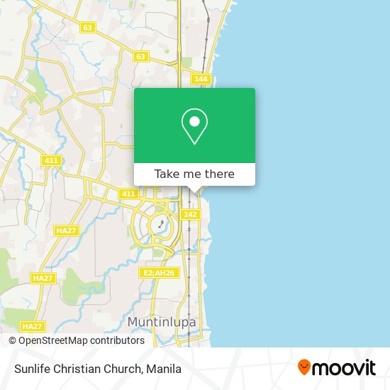 Sunlife Christian Church map
