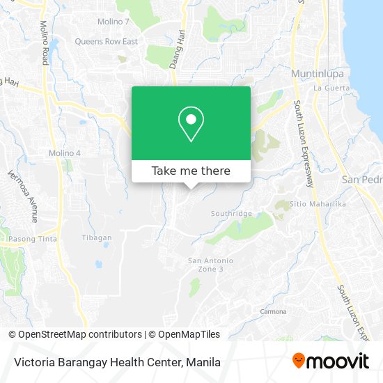 Victoria Barangay Health Center map