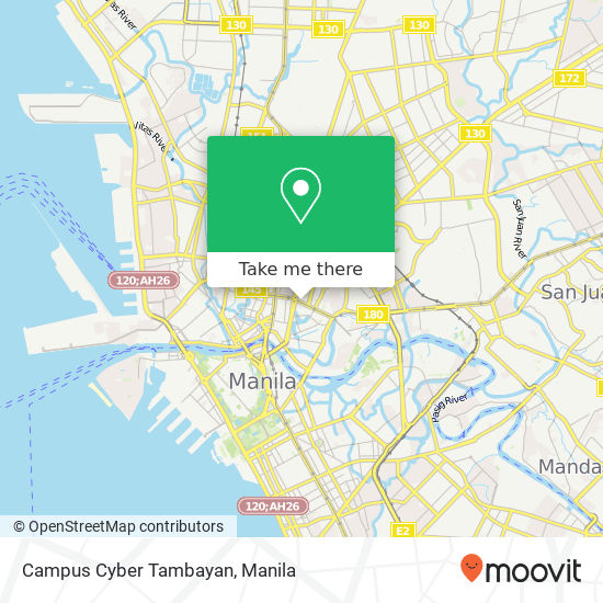Campus Cyber Tambayan map