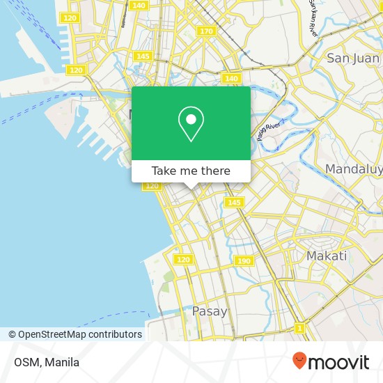 OSM map