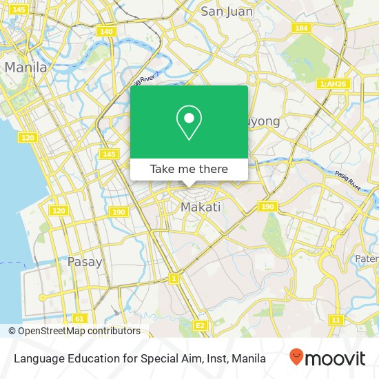 Language Education for Special Aim, Inst map