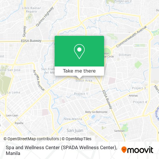 Spa and Wellness Center (SPADA Wellness Center) map