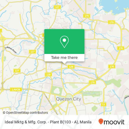 Ideal Mktg & Mfg. Corp. - Plant B(103 - A) map