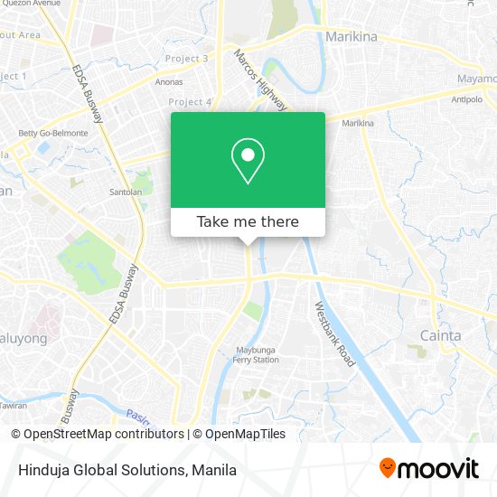 Hinduja Global Solutions map