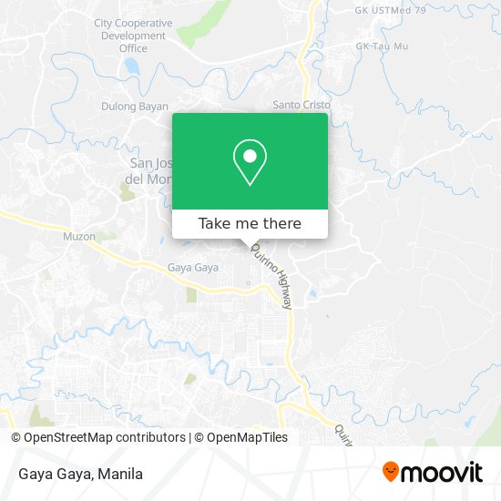 Gaya Gaya map