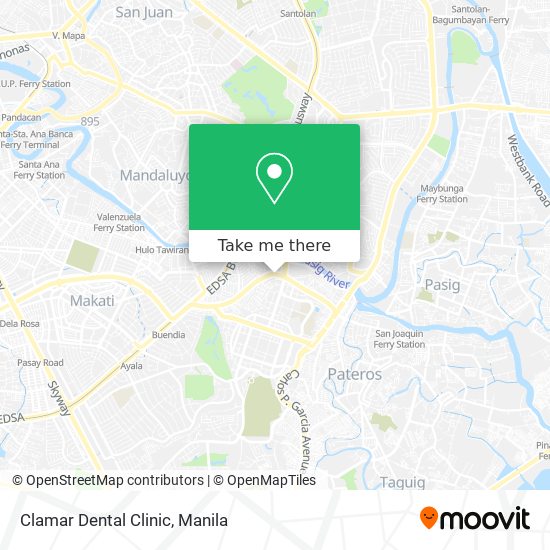 Clamar Dental Clinic map