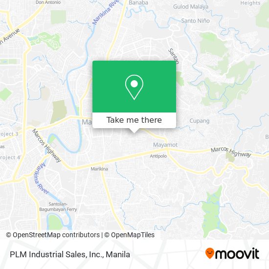 PLM Industrial Sales, Inc. map