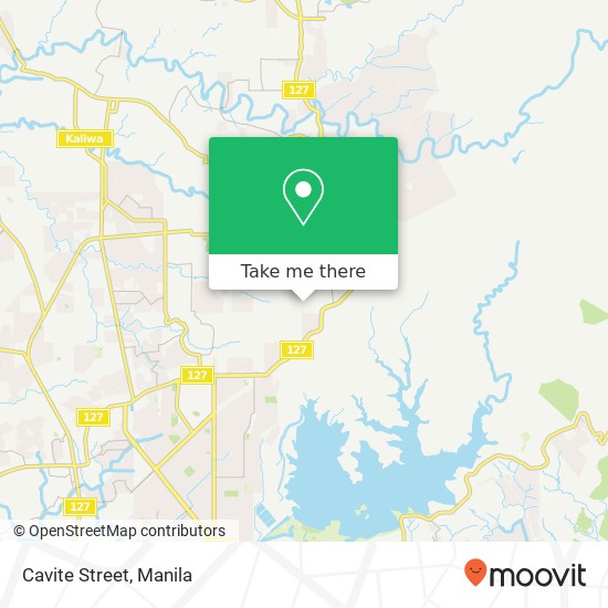 Cavite Street map