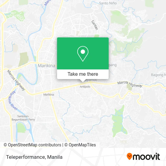 Teleperformance map