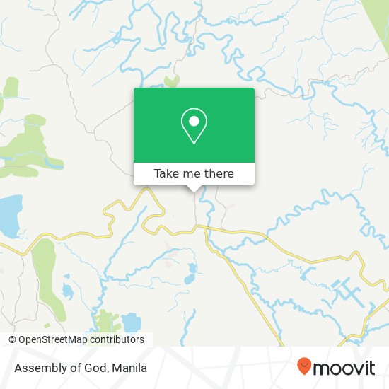 Assembly of God map