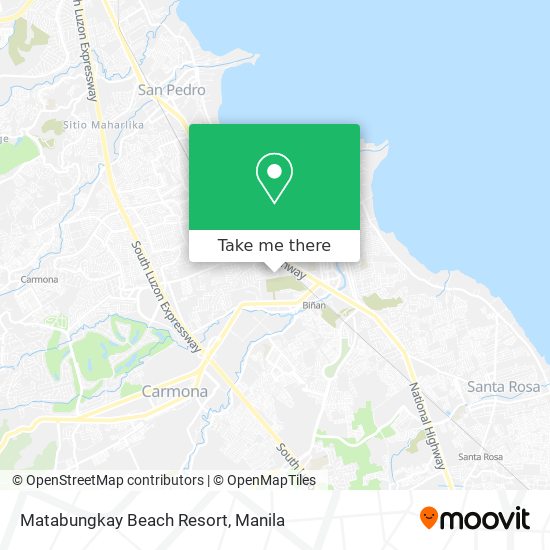 Matabungkay Beach Resort map