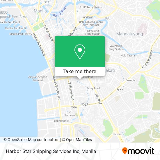 Harbor Star Shipping Services Inc map