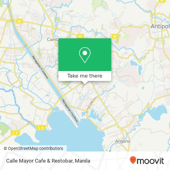Calle Mayor Cafe & Restobar map