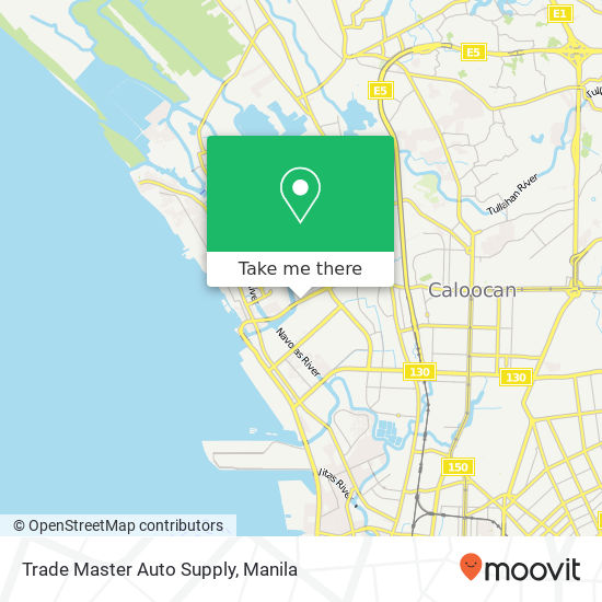 Trade Master Auto Supply map