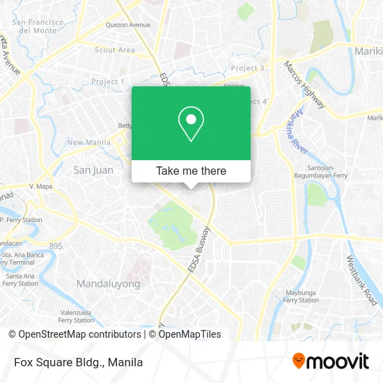 Fox Square Bldg. map