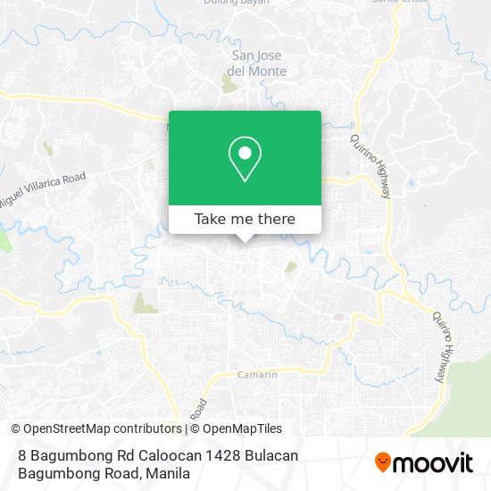 8 Bagumbong Rd Caloocan 1428 Bulacan Bagumbong Road map