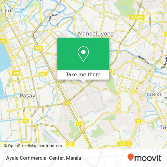 Ayala Commercial Center map