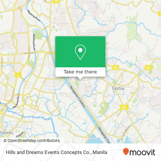 Hills and Dreams Events Concepts Co. map