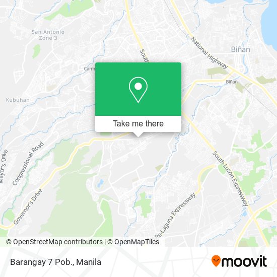 Barangay 7 Pob. map