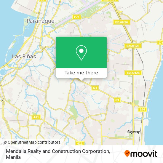Mendalla Realty and Construction Corporation map