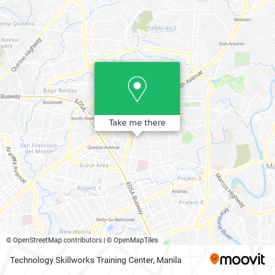 Technology Skillworks Training Center map