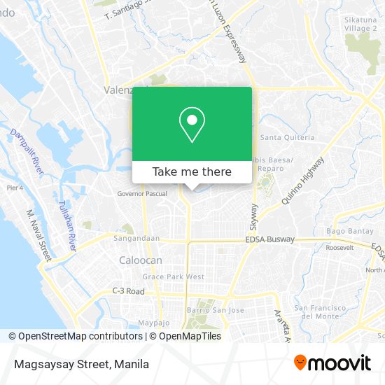 Magsaysay Street map