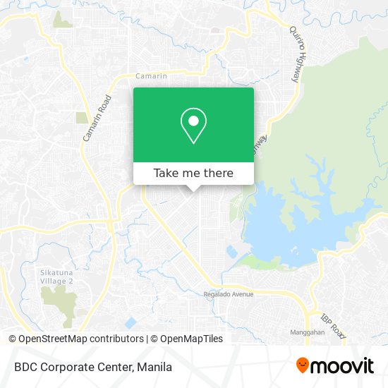 BDC Corporate Center map