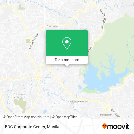 BDC Corporate Center map