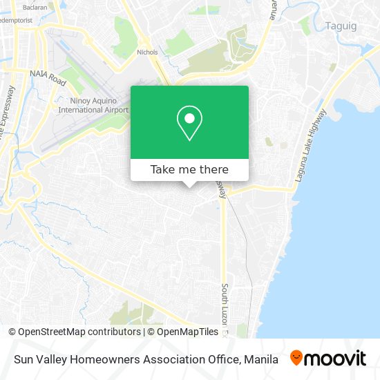 Sun Valley Homeowners Association Office map