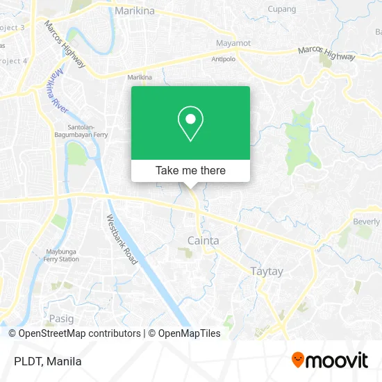 PLDT map