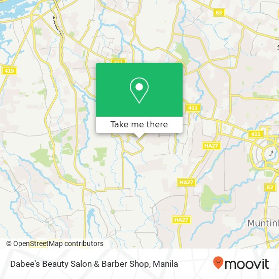 Dabee's Beauty Salon & Barber Shop map