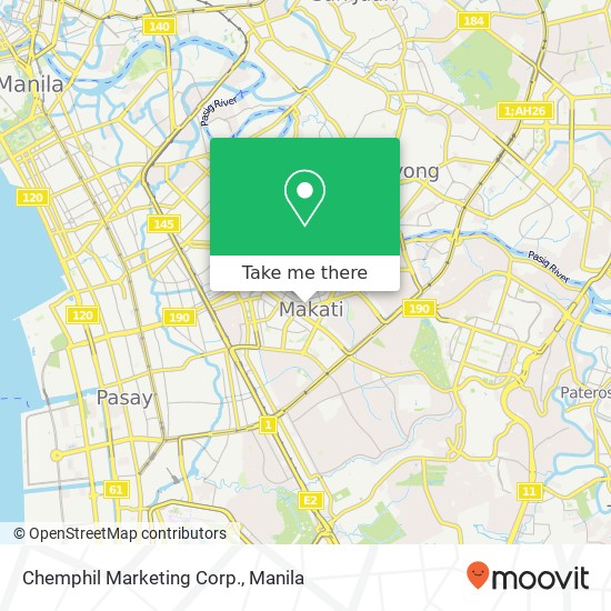 Chemphil Marketing Corp. map