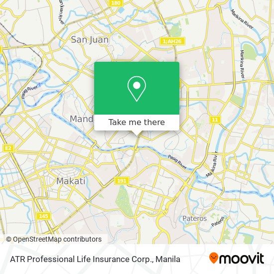 ATR Professional Life Insurance Corp. map