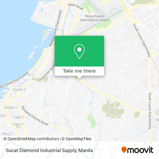 Sucat Diamond Industrial Supply map