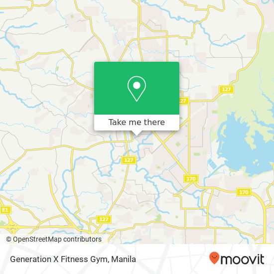 Generation X Fitness Gym map