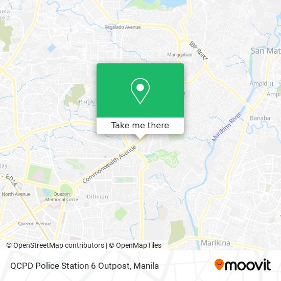 QCPD Police Station 6 Outpost map