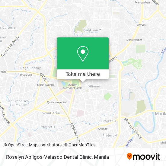 Roselyn Abilgos-Velasco Dental Clinic map