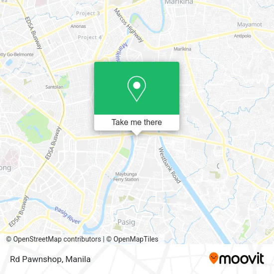 Rd Pawnshop map